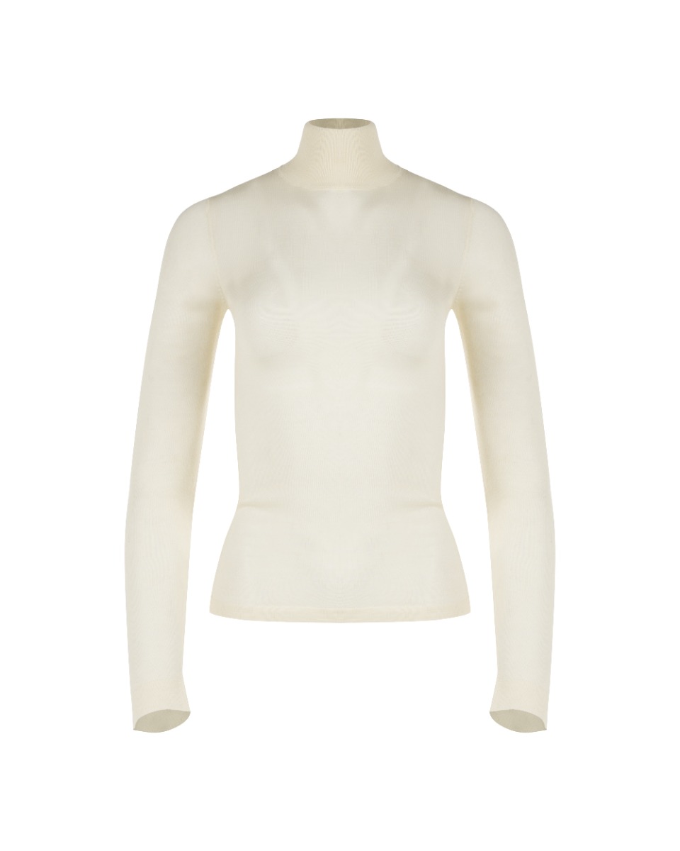 Nanushka Slub jersey turtleneck sweater thumbnail