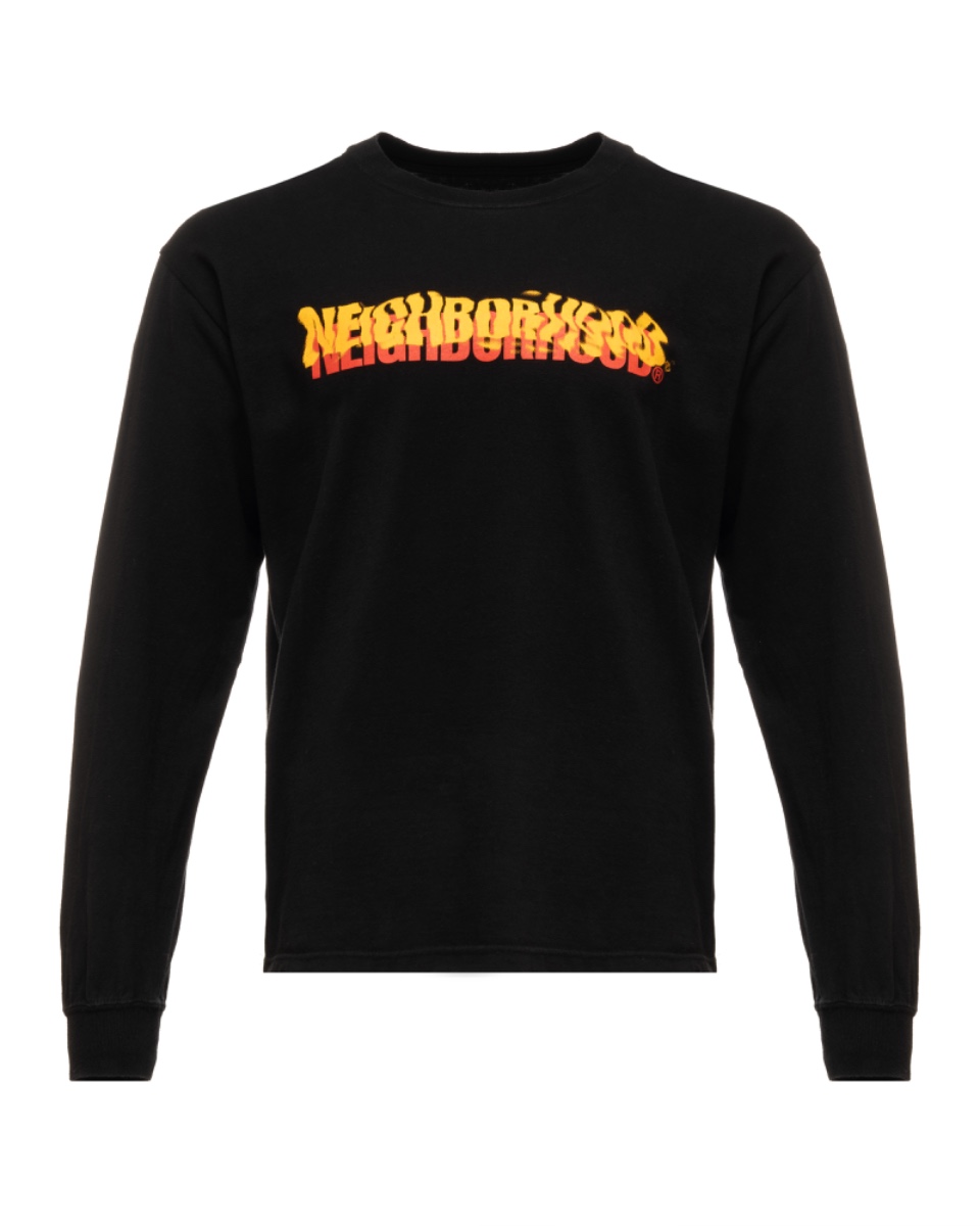 Neighbourhood NH LS-11 black long sleeve t-shirt thumbnail
