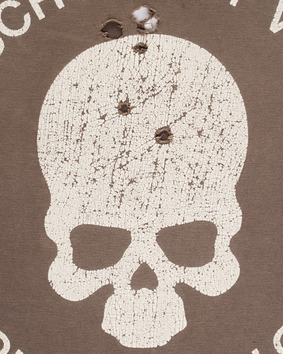 Number (N)ine "School Of Visual Comedy" distressed t-shirt thumbnail