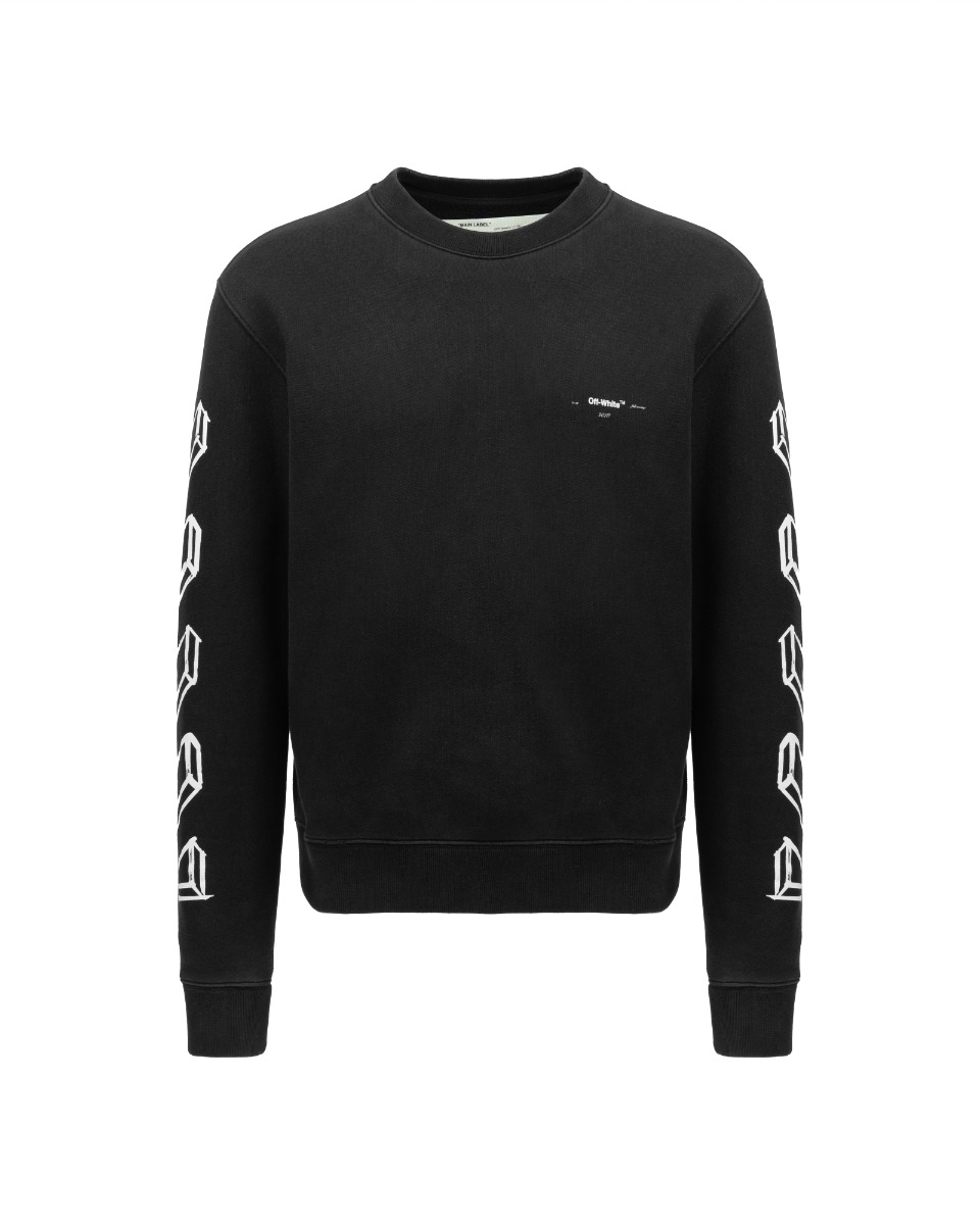 Off-White Diagonal marker arrows crewneck sweatshirt thumbnail
