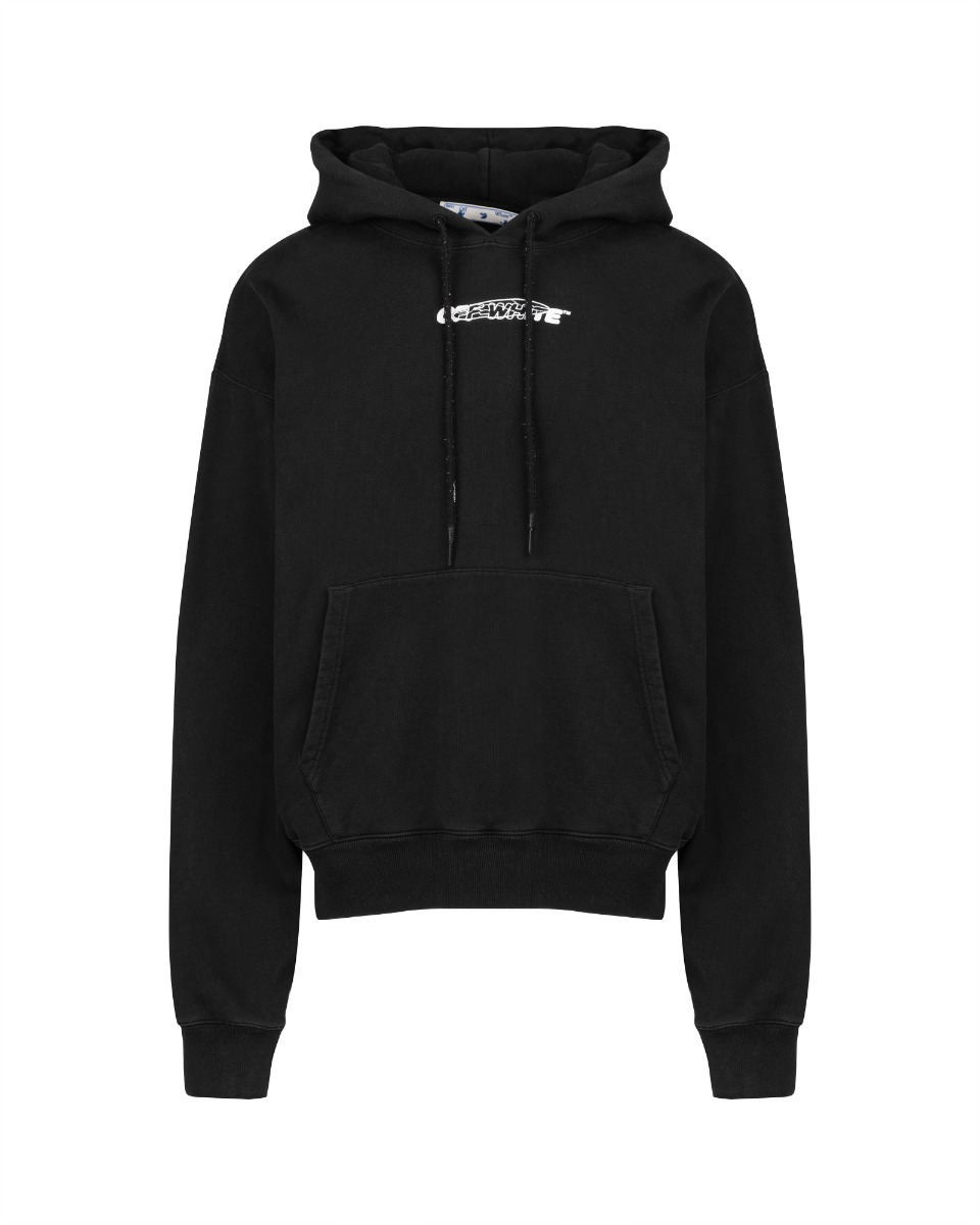 Off-White Drowning Man back printed logo hoodie thumbnail