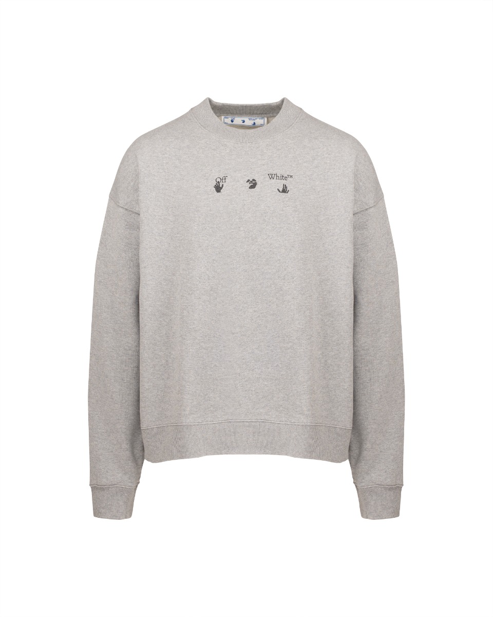 Off-White Drowning Man logo crewneck sweatshirt thumbnail