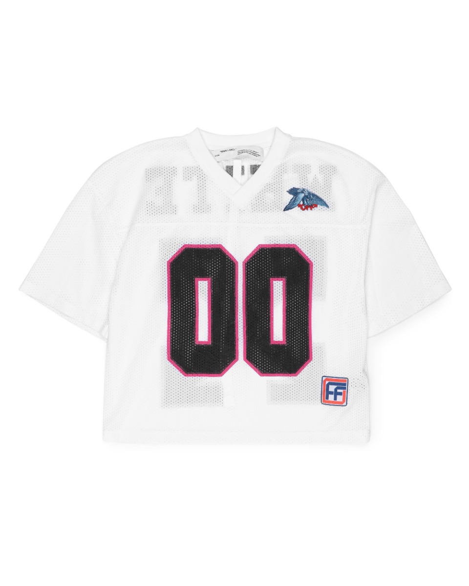 Off-White NFL eagle embroidery jersey t-shirt thumbnail
