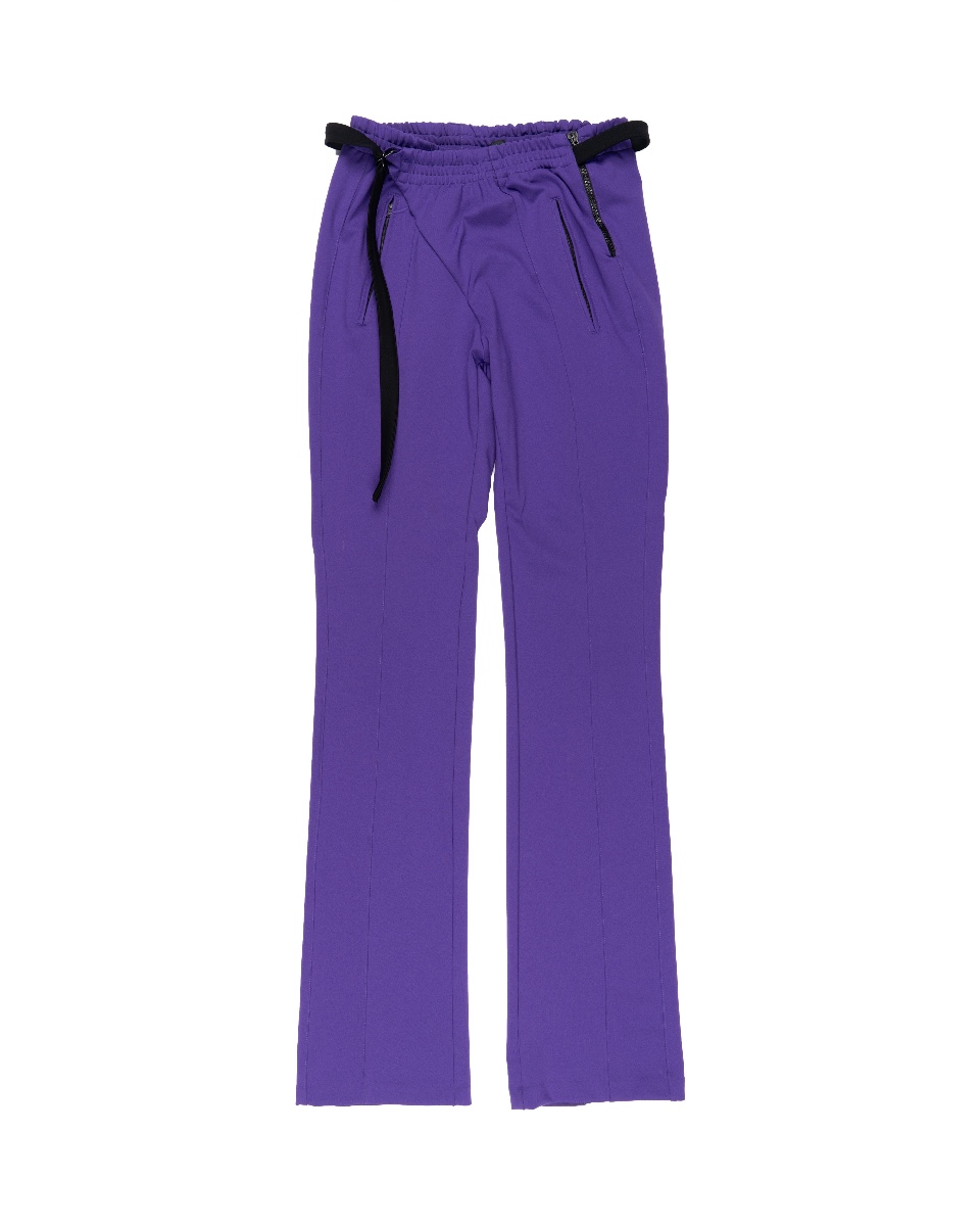Ottolinger diagonal lounge purple sweatpants thumbnail