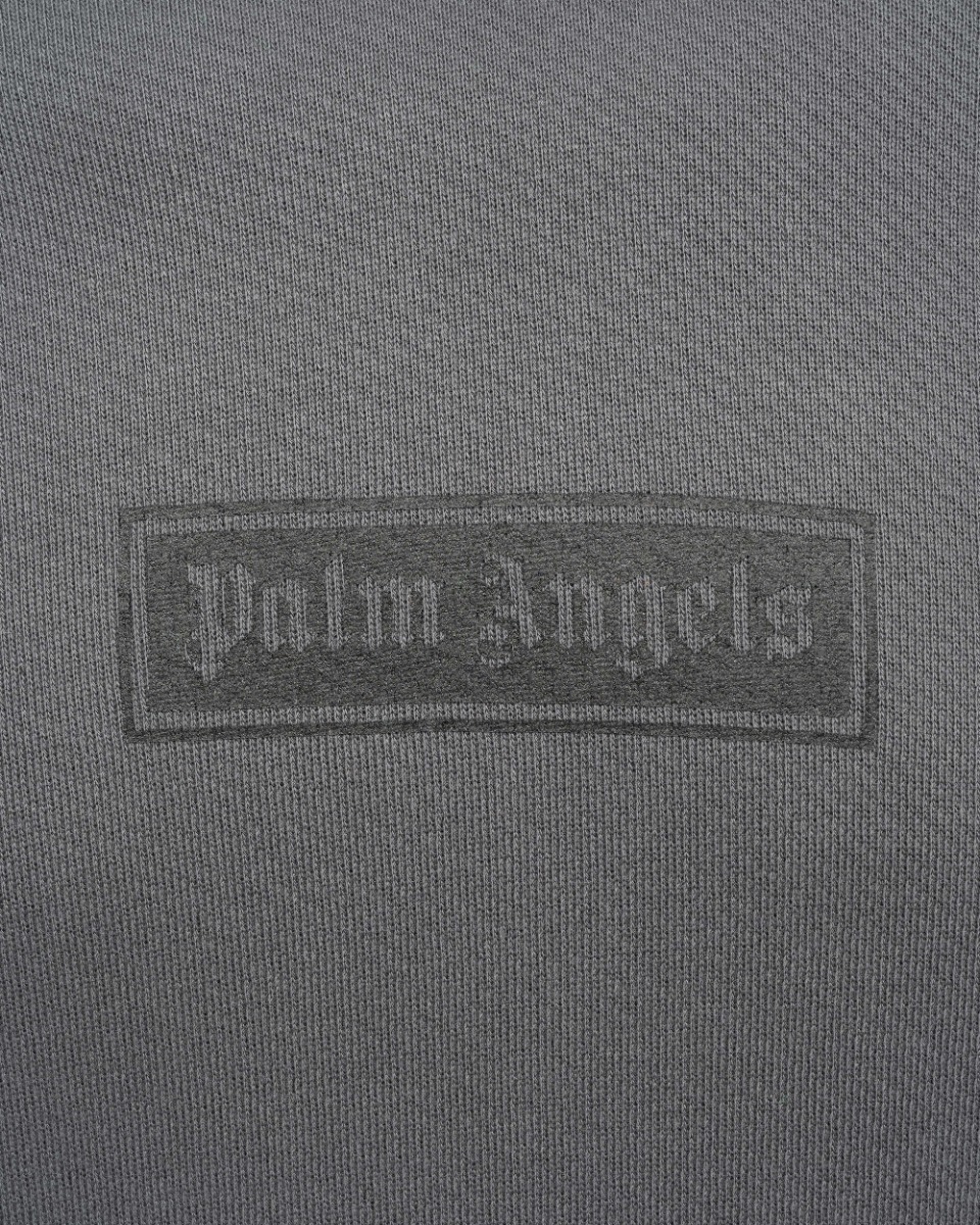 Palm Angels garment dyed box logo hoodie thumbnail