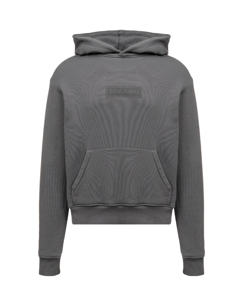 Palm Angels garment dyed box logo hoodie thumbnail