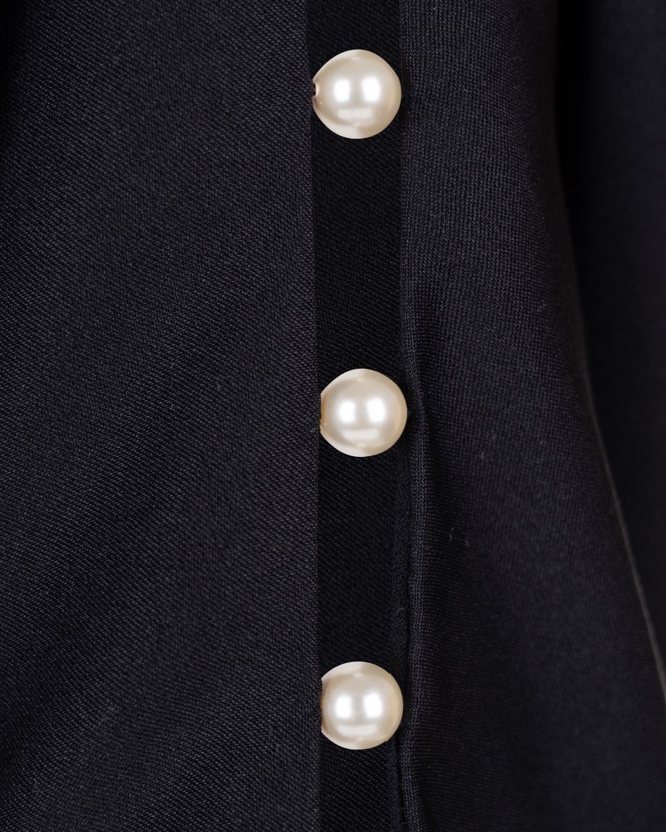 Chloé pearl embelished silk blouse thumbnail