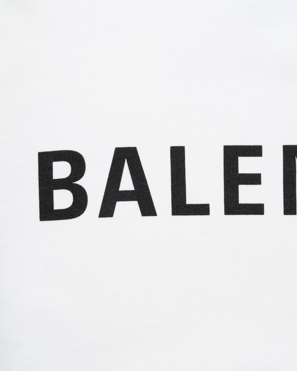 Balenciaga Archetyp logo white hoodie thumbnail