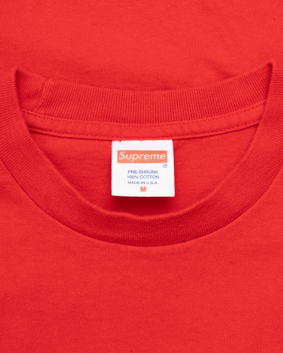 Supreme World Famous red t-shirt thumbnail