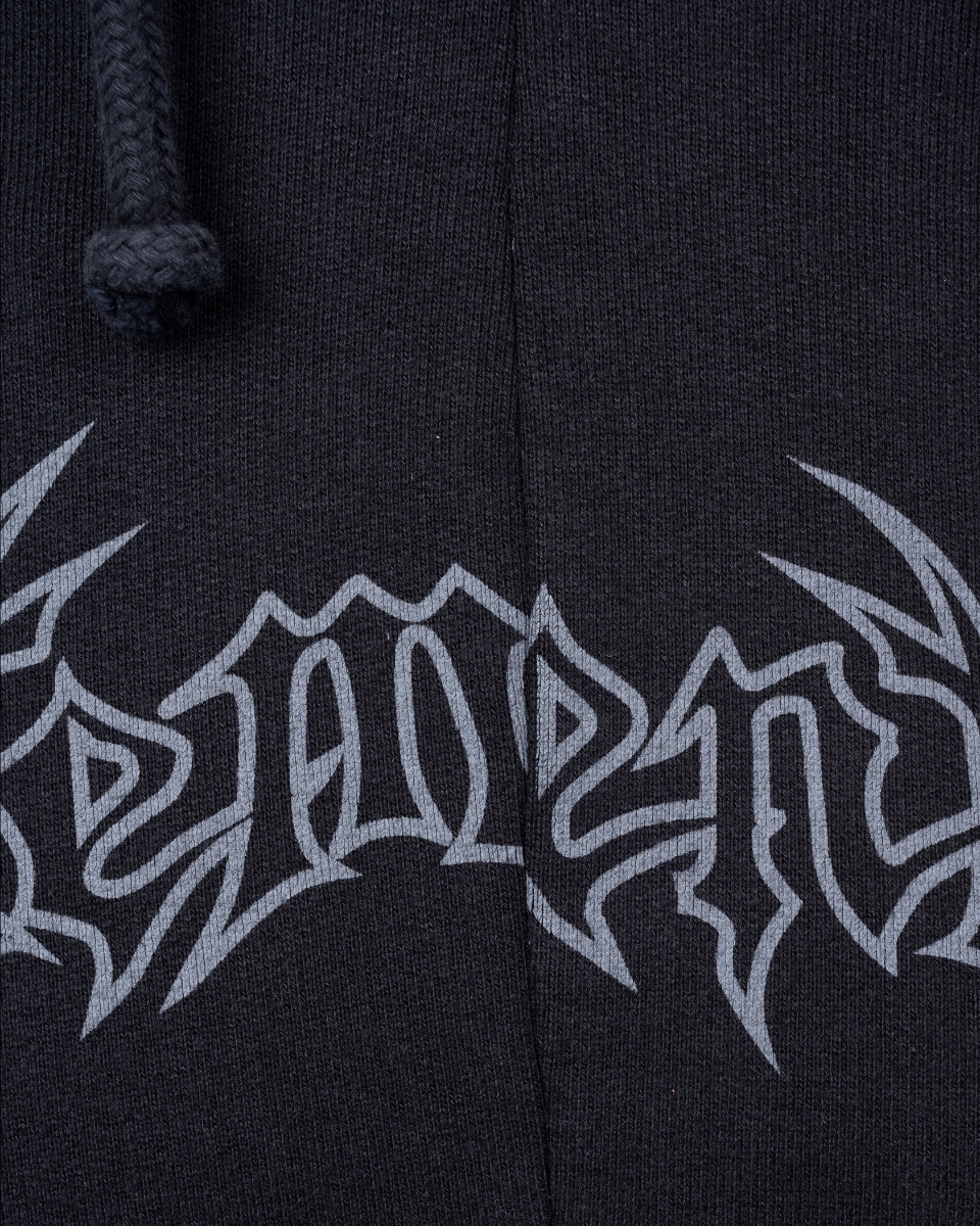 Vetements reconstructed metal-logo hoodie thumbnail