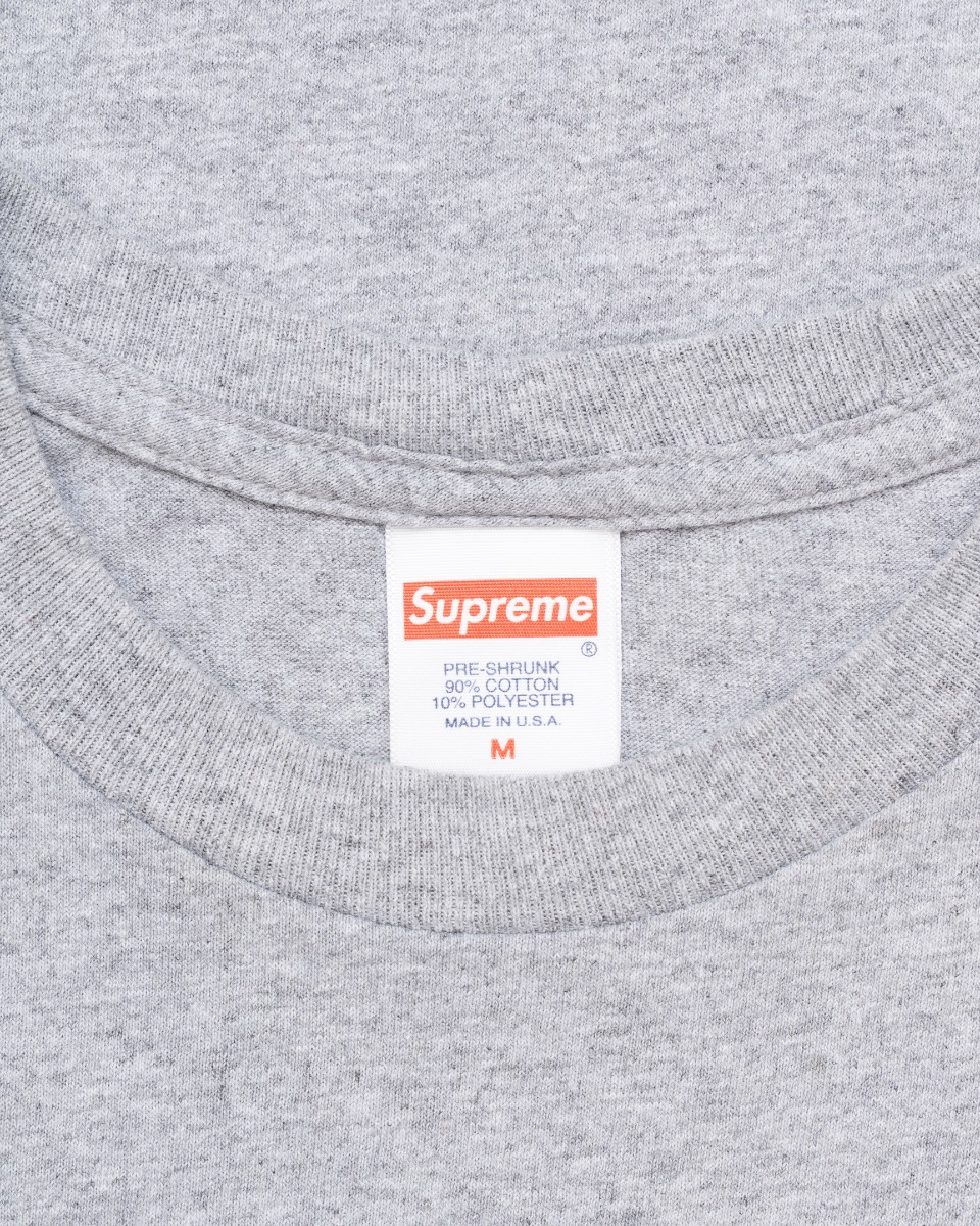 Supreme Richest heather grey t-shirt thumbnail