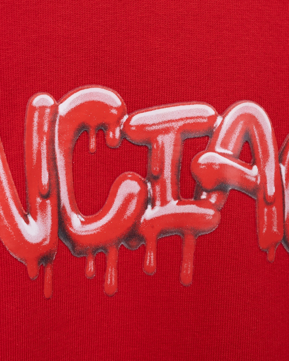 Balenciaga slime logo oversized t-shirt  thumbnail