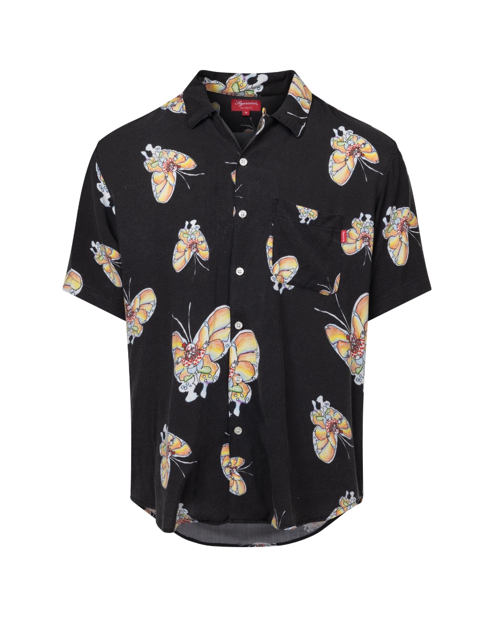 Supreme x Mark Gonzales butterfly shirt thumbnail