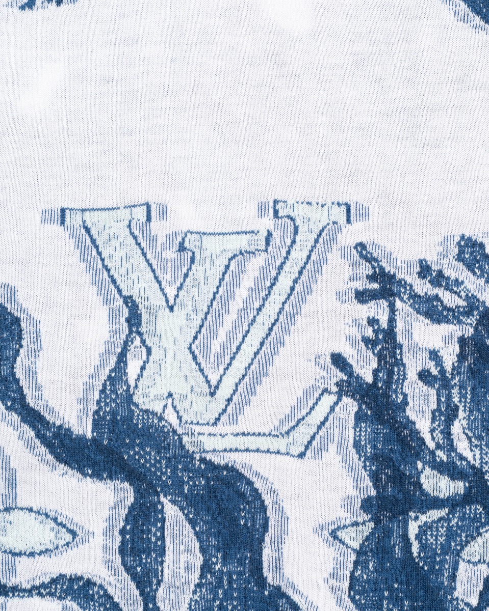 Louis Vuitton Aquagarden monogram knitted t-shirt thumbnail