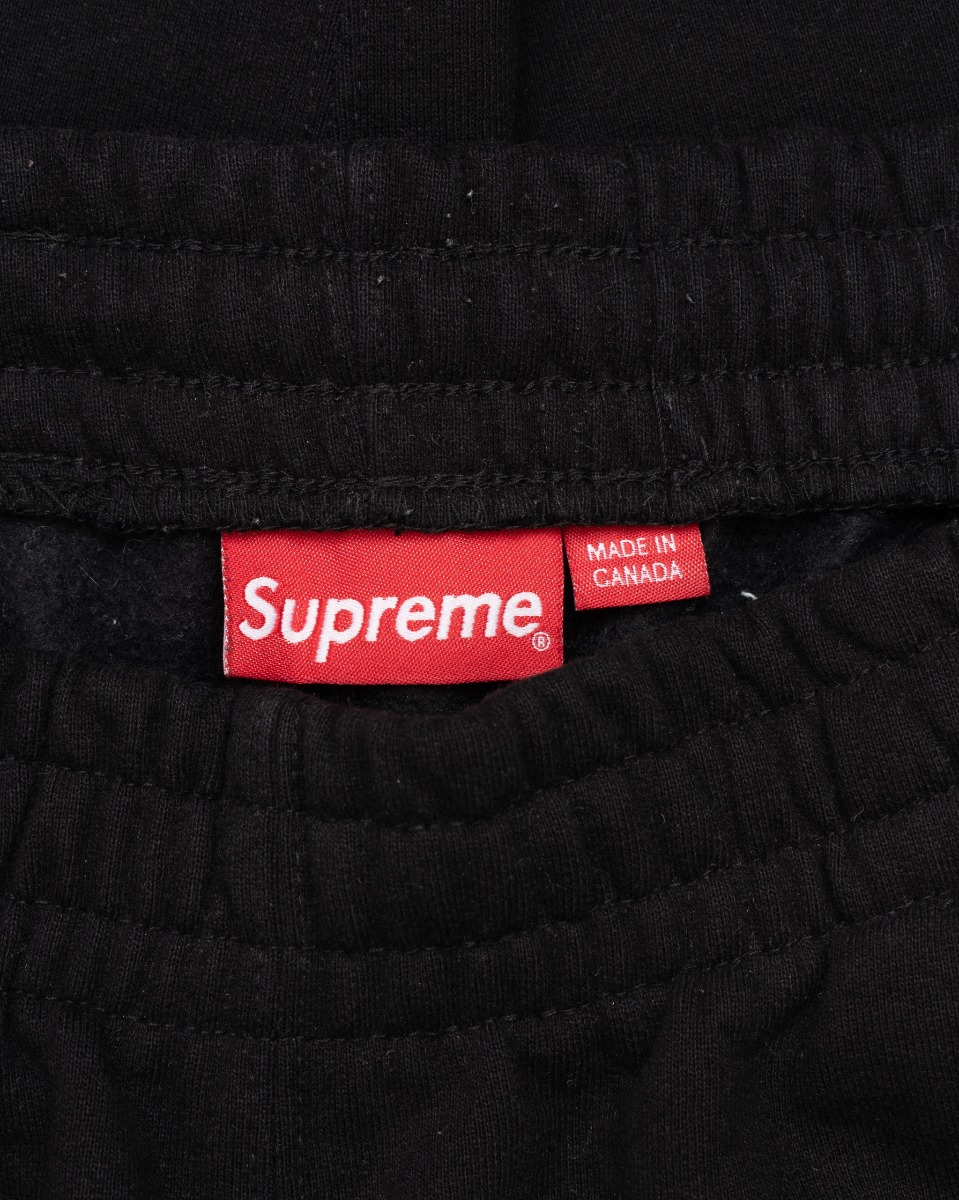 Supreme S-logo black sweat pants thumbnail