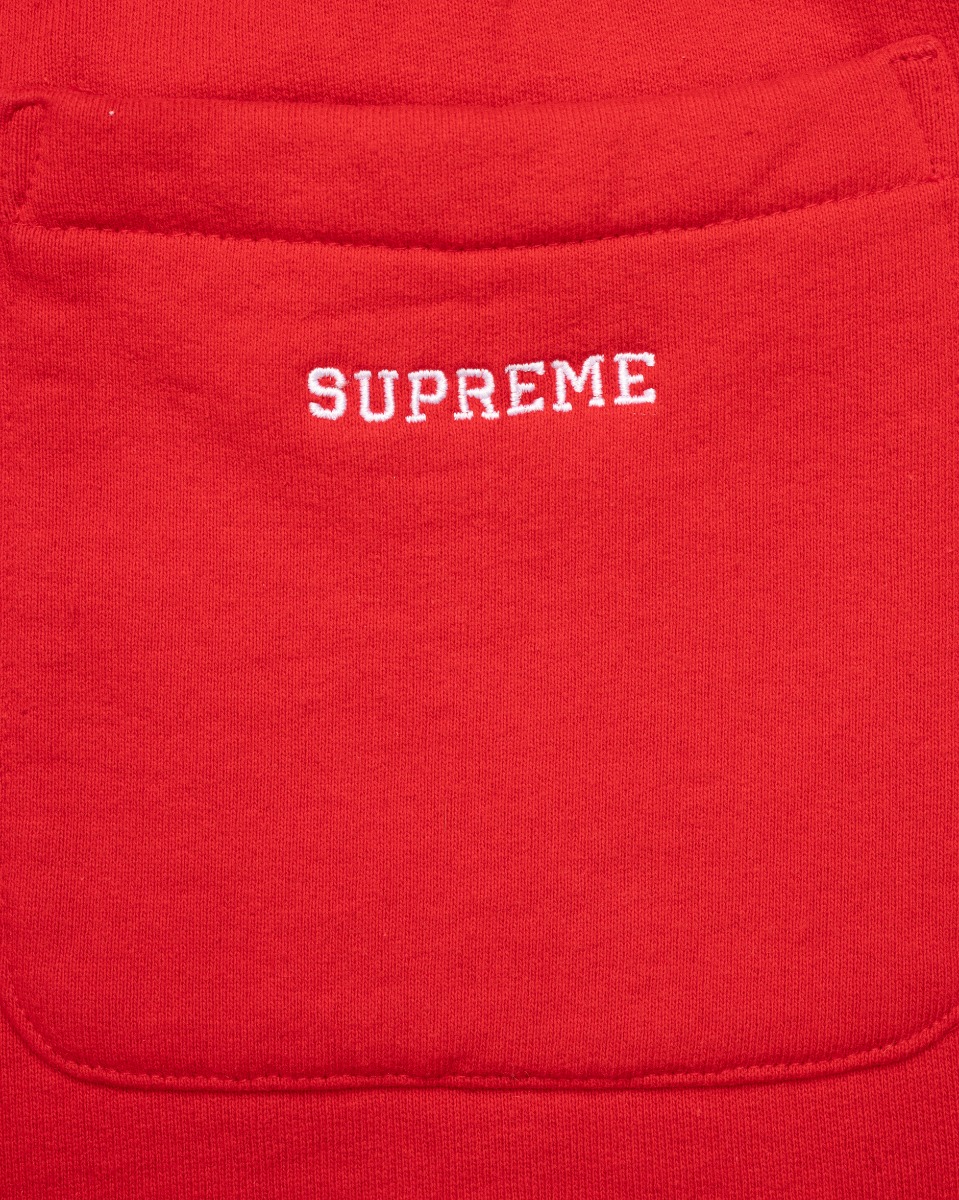 Supreme S-logo red sweat pants thumbnail