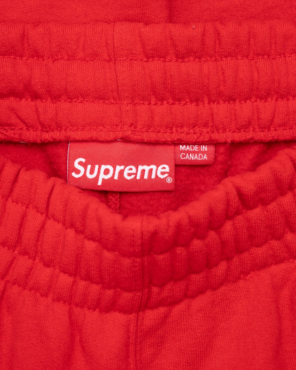 Supreme S-logo red sweat pants thumbnail