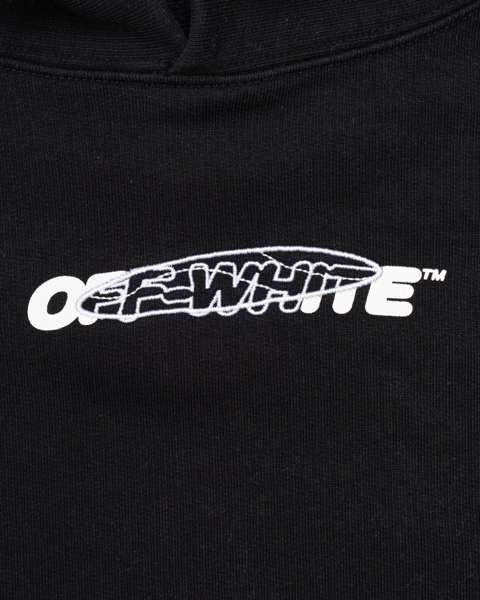 Off-White Drowning Man back printed logo hoodie thumbnail