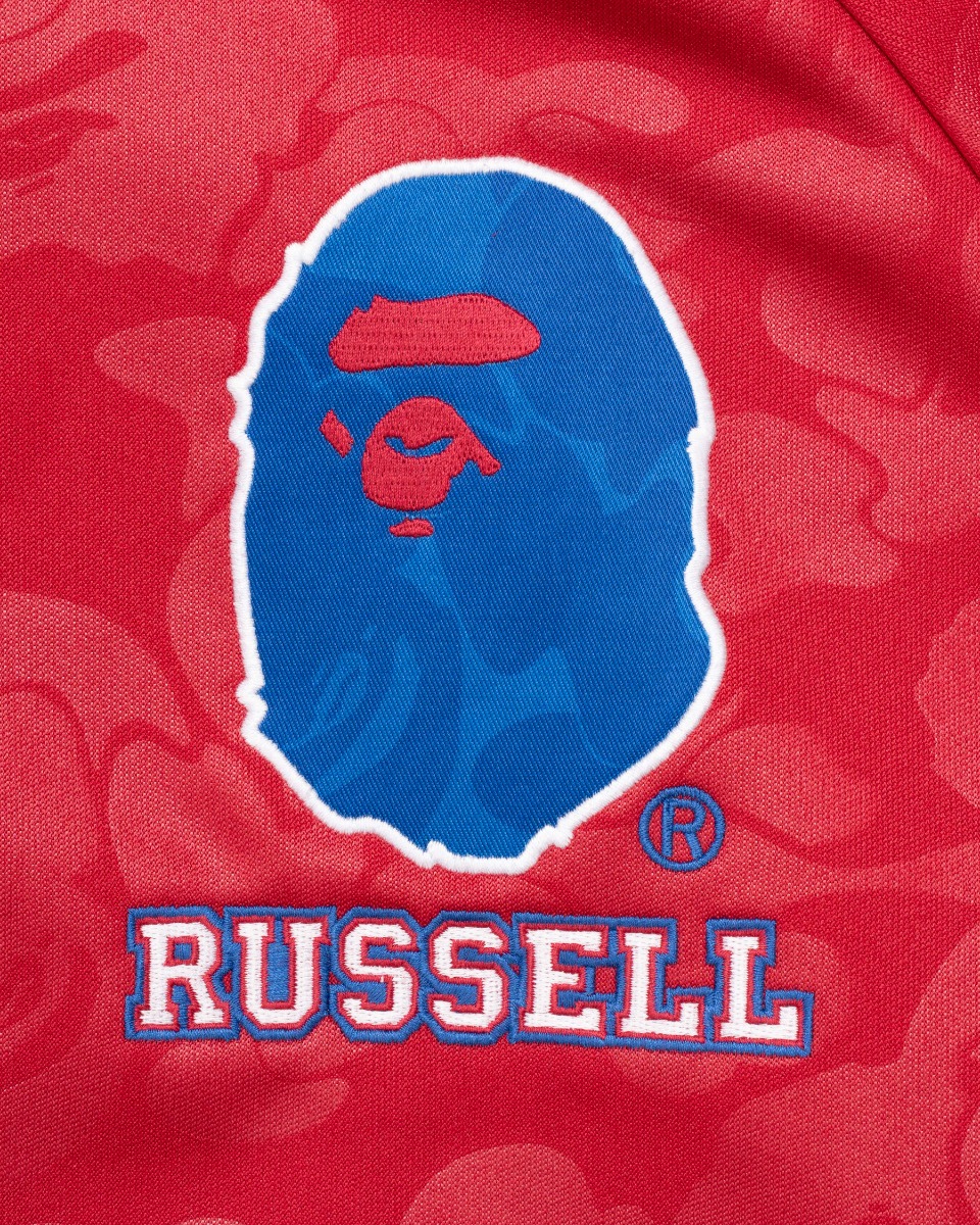 Bape x Russel spellout logo track jacket thumbnail