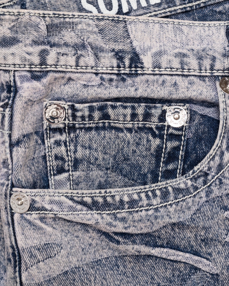 AAPE by A Bathing Ape purple dyed camo denim pants thumbnail