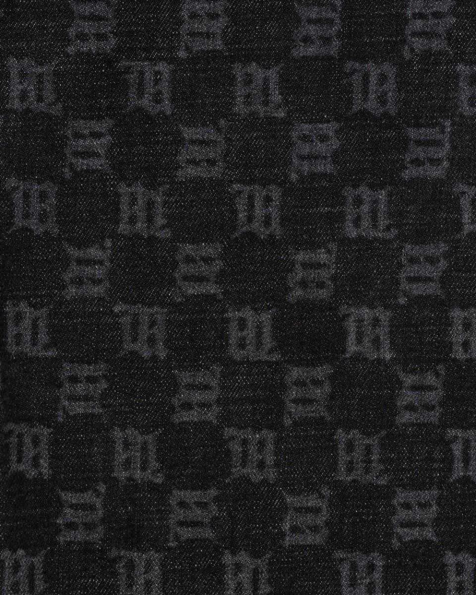 MISBHV monogram dark wash denim pants - 32 thumbnail