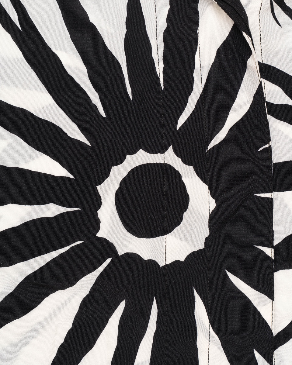 Gianni Versace abstract floral button-up shirt thumbnail