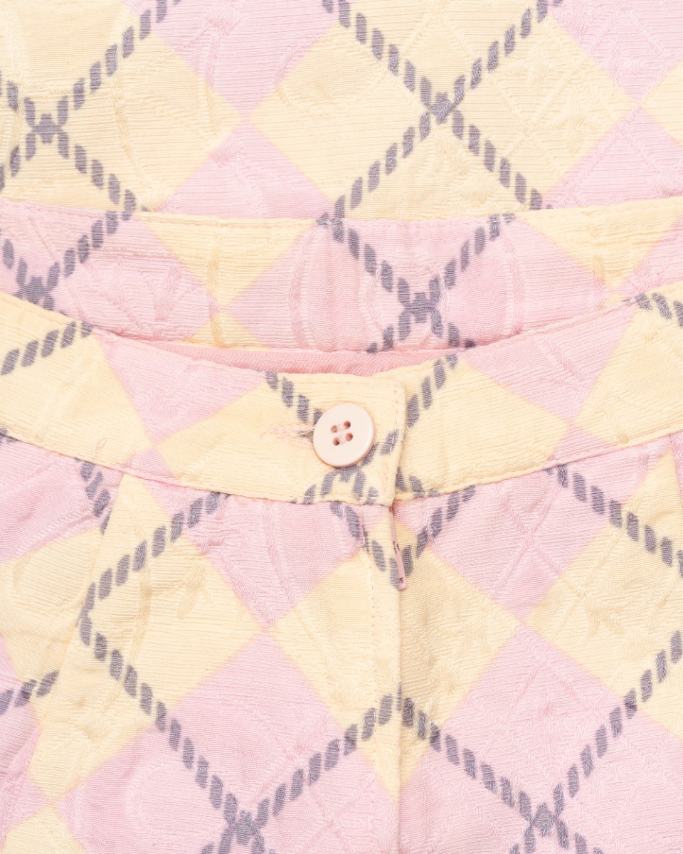 Valentino MissV chcecked pencil skirt thumbnail