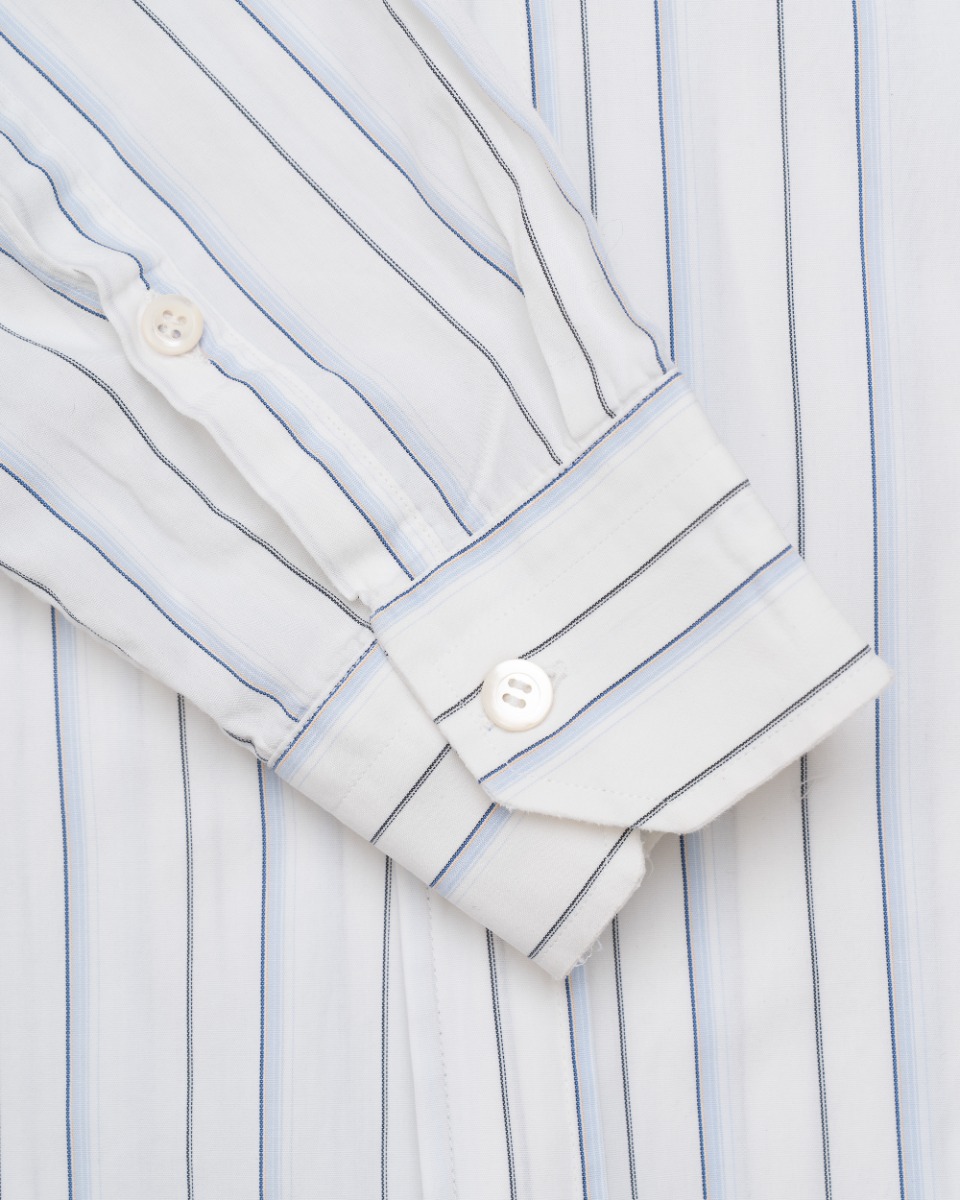 Valentino Uomo striped button-up shirt thumbnail