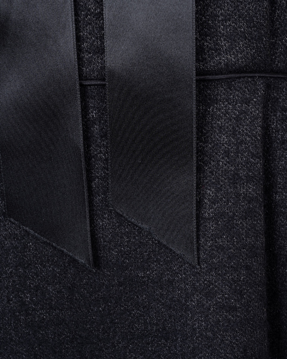 Saint Laurent Rive Gauche silk ribbon dress thumbnail