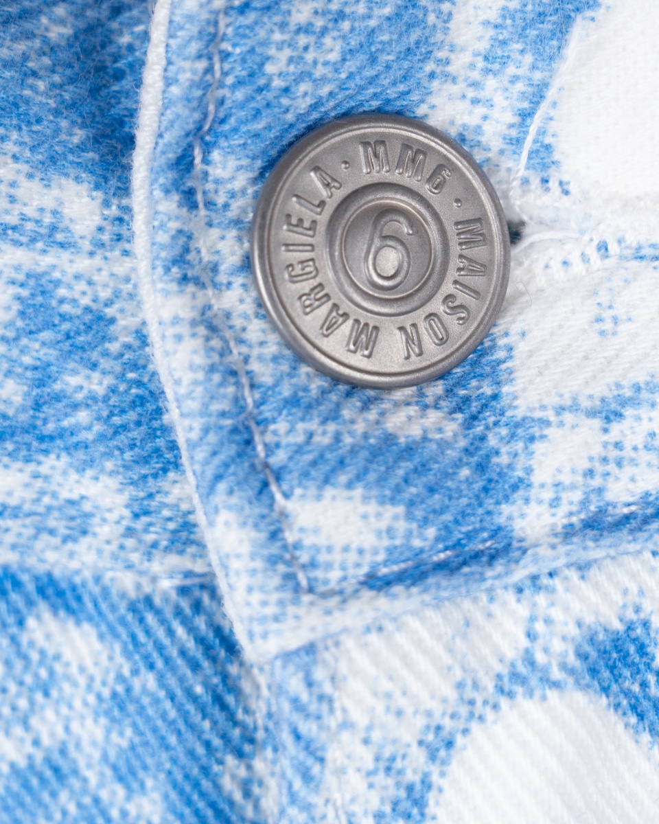 Maison Margiela MM6 Trompe-l'il blue jeans thumbnail