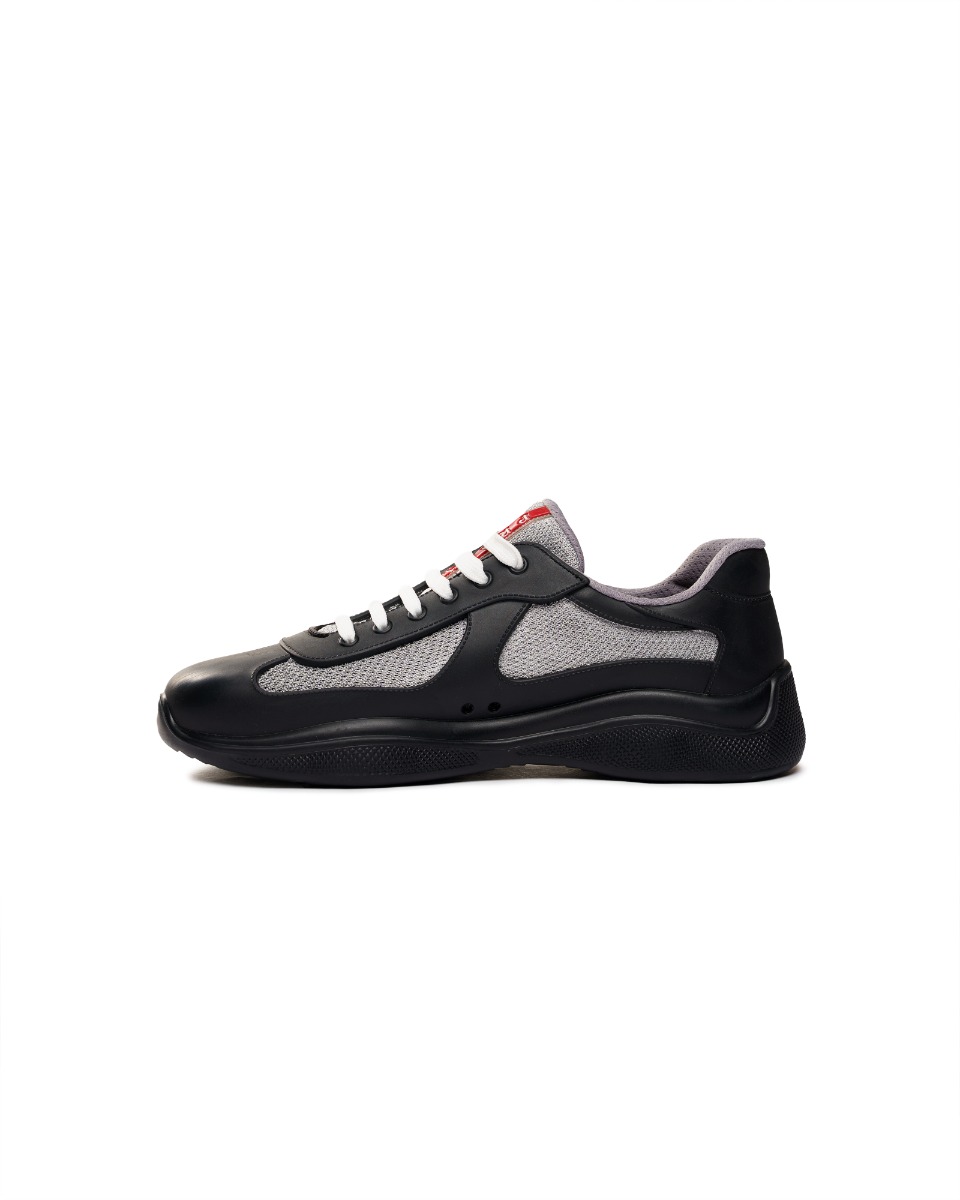 Prada Ameircan Cup black low sneakers thumbnail