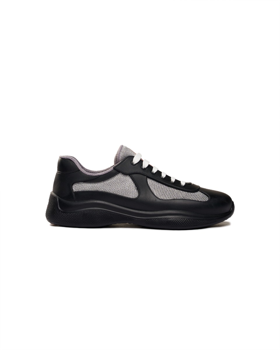 Prada Ameircan Cup black low sneakers thumbnail
