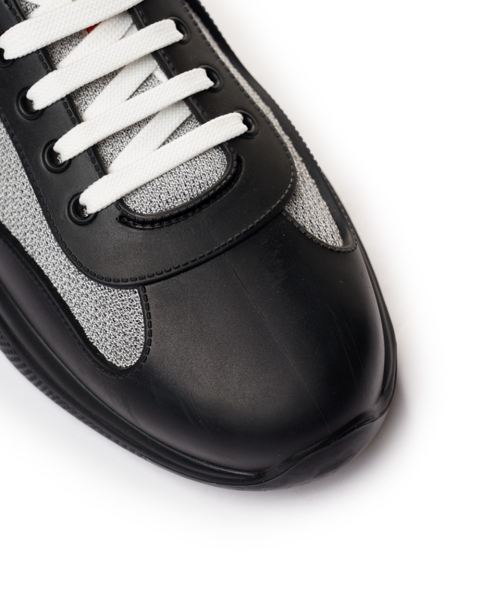 Prada Ameircan Cup black low sneakers thumbnail