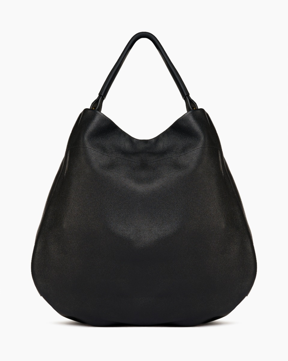 Prada black leather shoulder bag thumbnail