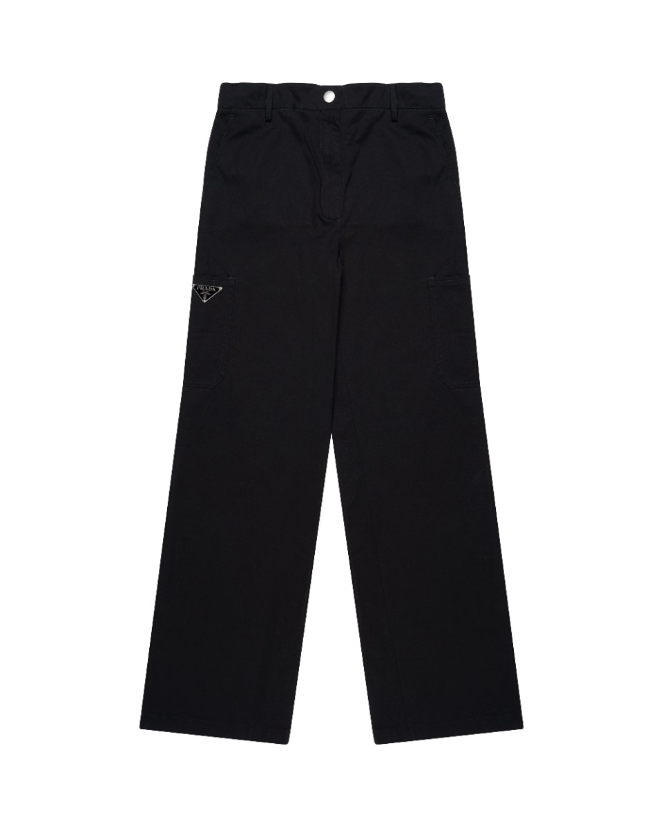 Prada cotton-blend gabardine cargo pants thumbnail