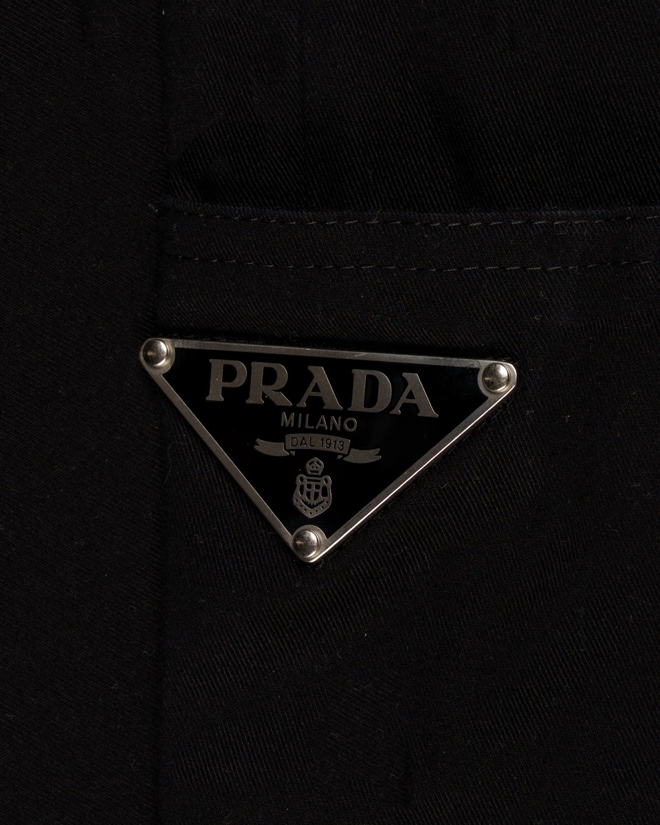 Prada cotton-blend gabardine cargo pants thumbnail