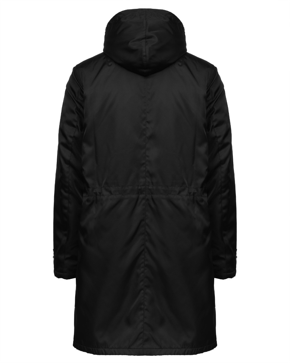 Prada exhibition fuzzy lining parka jacket thumbnail