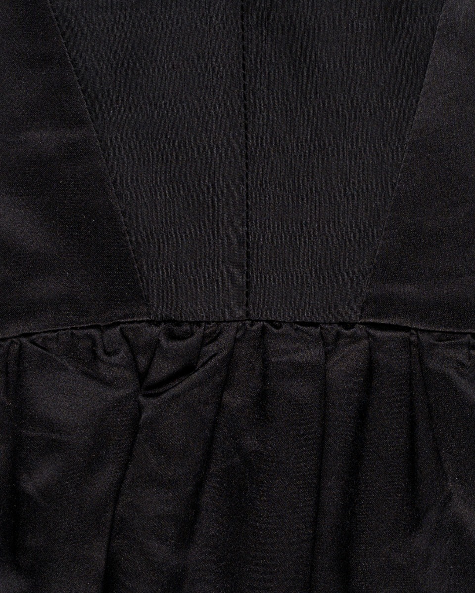 Prada geometric-cut silk top thumbnail