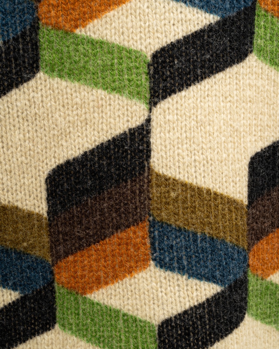 Prada Geometric Fantasy laine sweater thumbnail