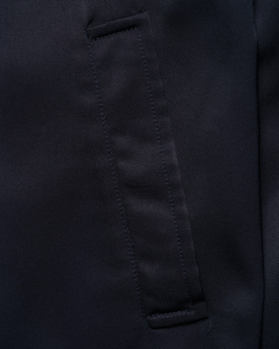 Prada navy varsity jacket thumbnail