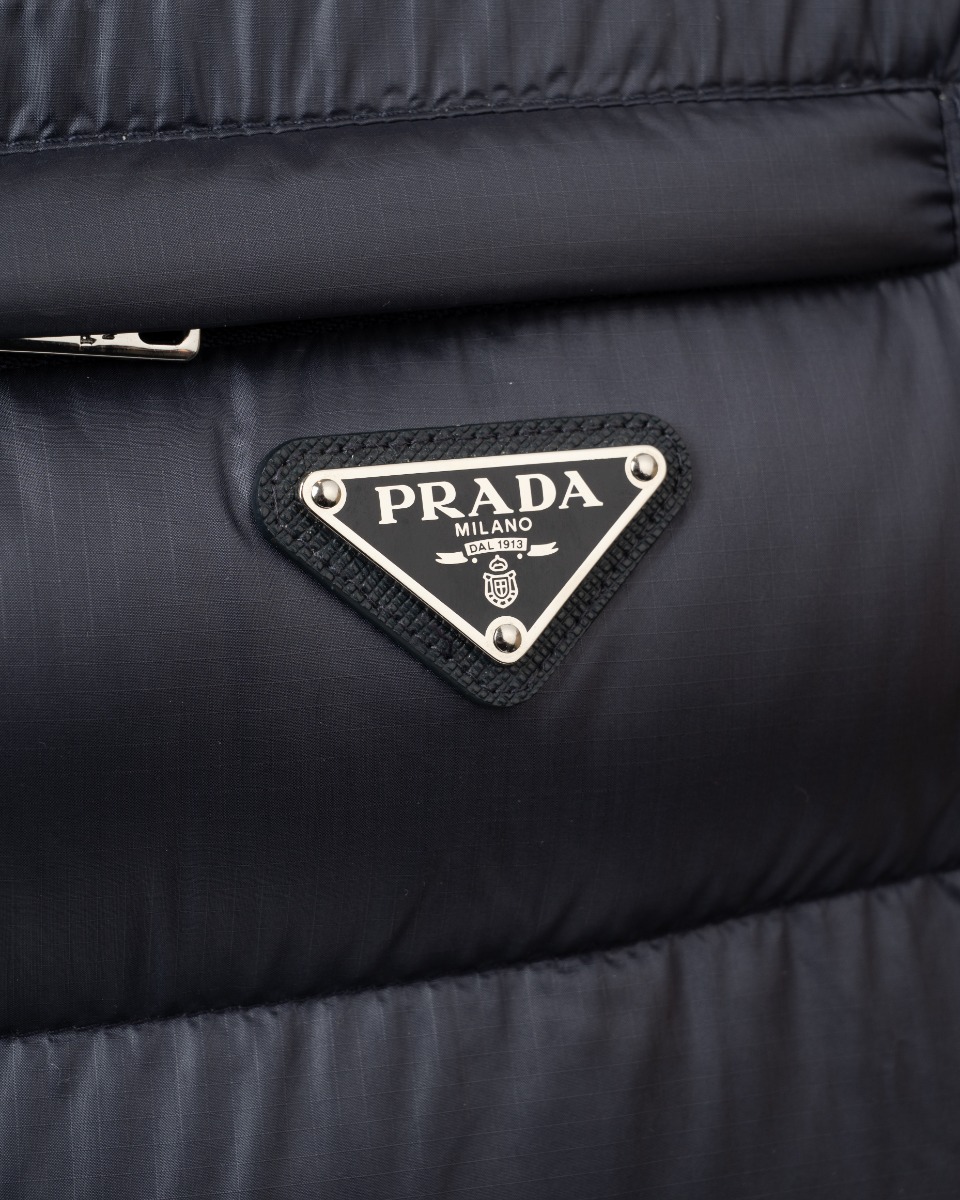 Prada nylon ripstop puffer vest jacket thumbnail