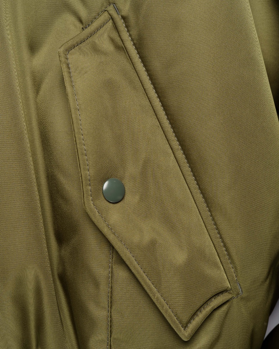 Prada Re-Nylon cropped down bomber jacket thumbnail