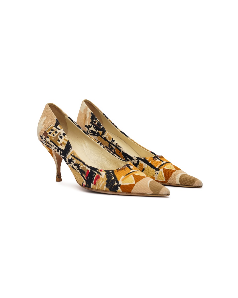 Prada Venice landscape heels thumbnail