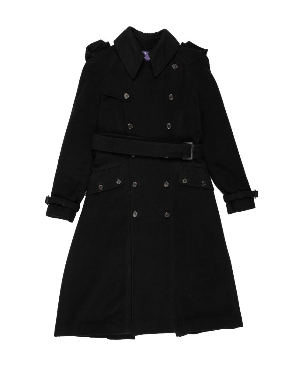 Purple Label by Ralph Lauren Melton double-breasted cashmere coat thumbnail