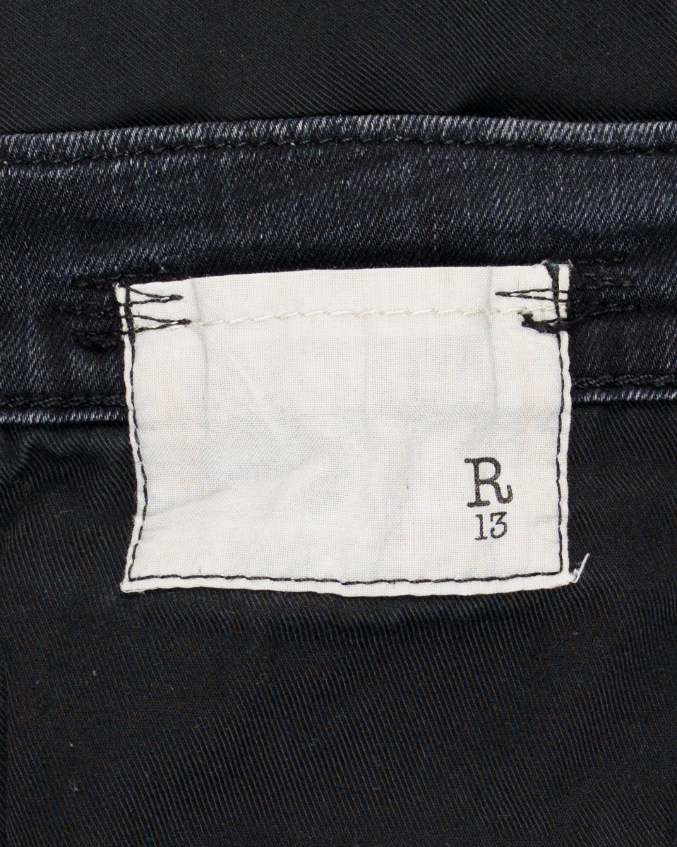 R13 Skywalker washed skinny jeans thumbnail