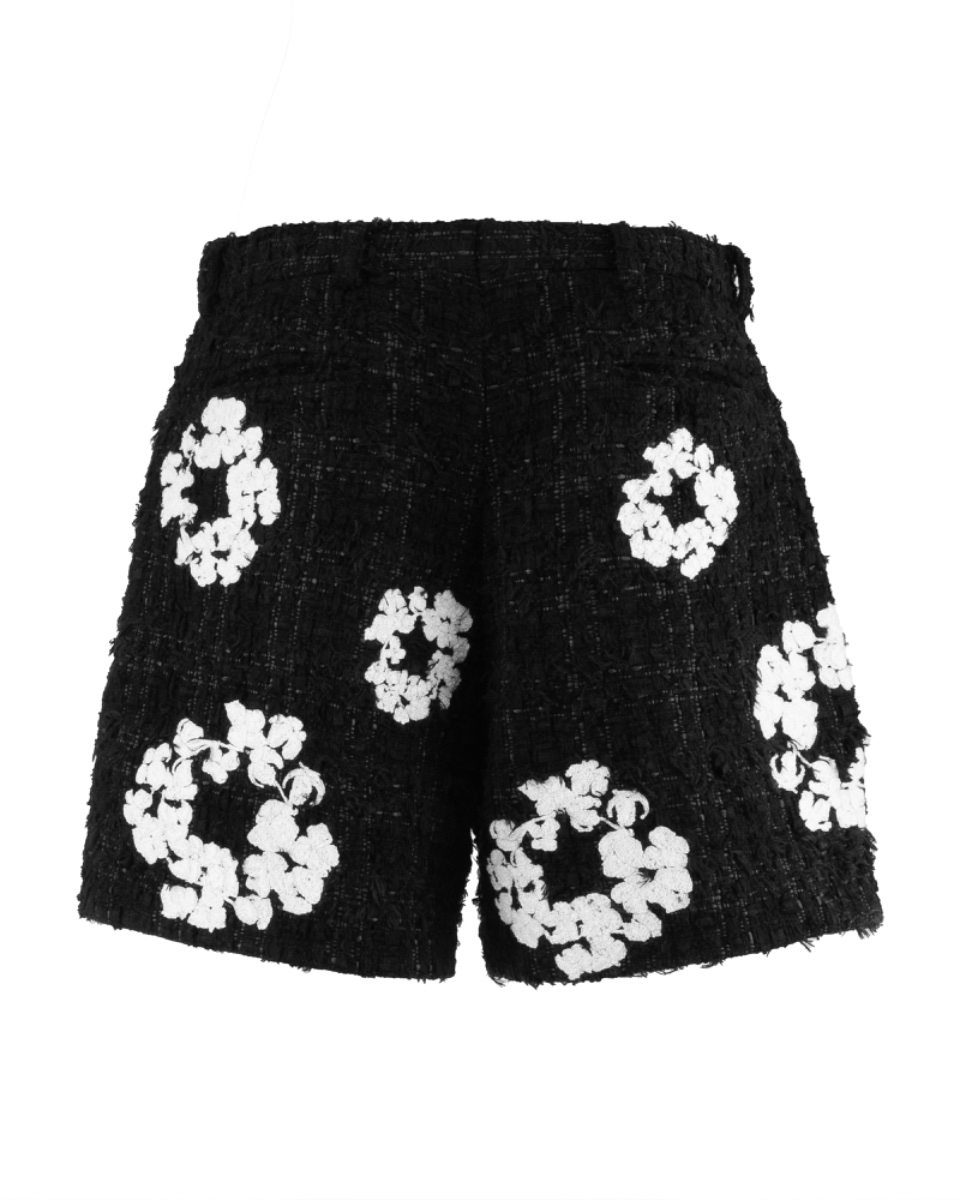 READYMADE x Denim Tears Cotton Wreaths tweed shorts thumbnail