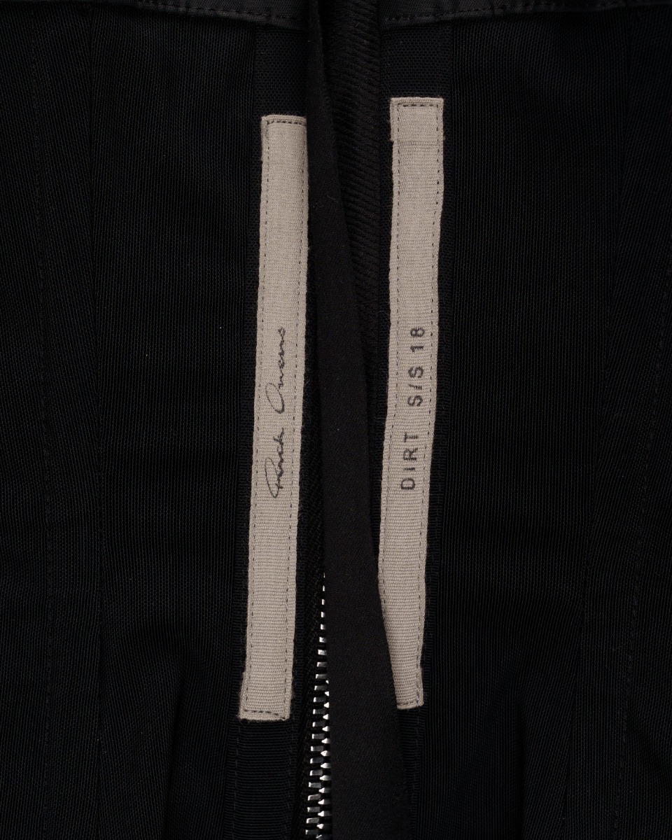 Rick Owens "DIRT" strapless corset maxi gown dress thumbnail