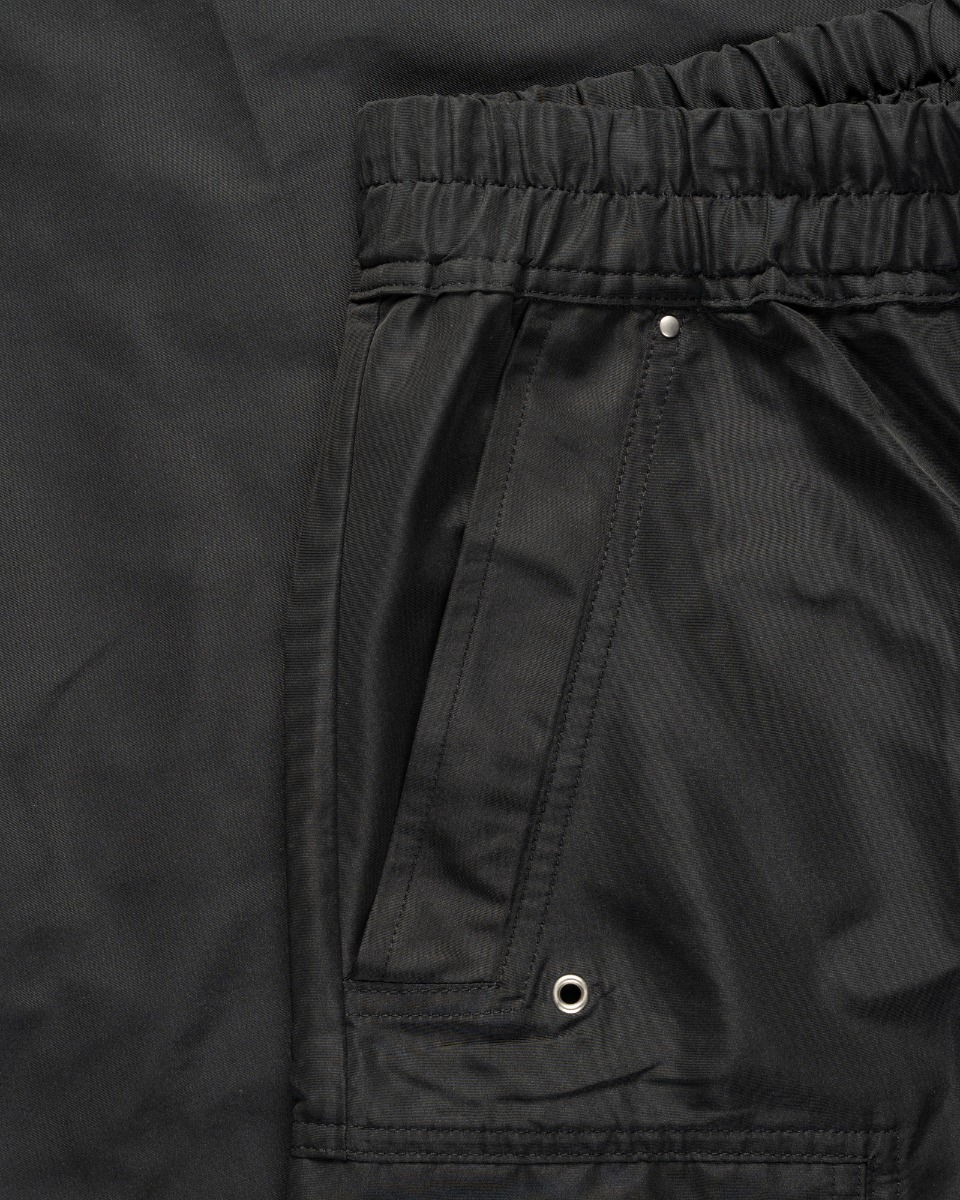 Rick Owens "LIDO" Bela black cargo pants thumbnail
