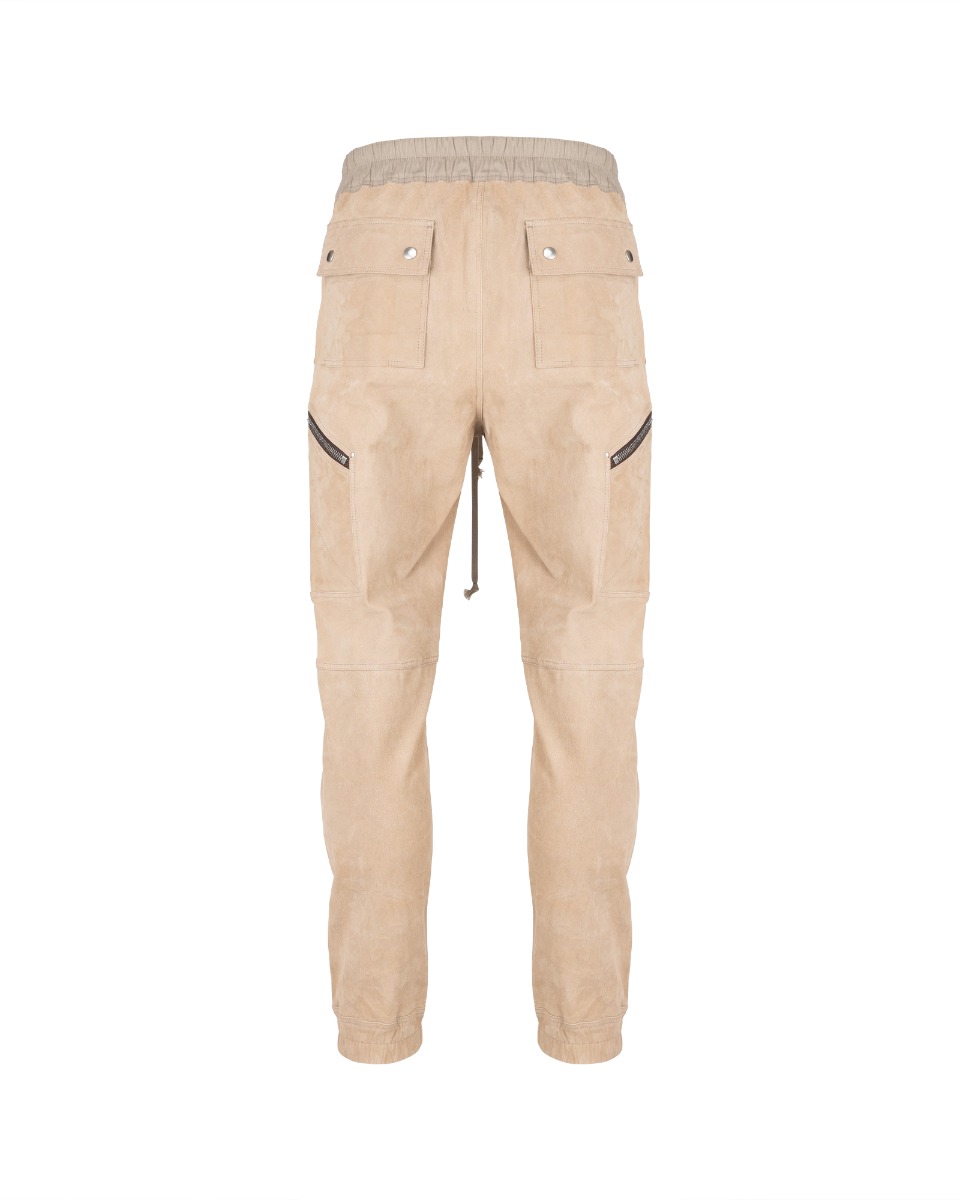 Rick Owens "Performa" cargo leather pants thumbnail