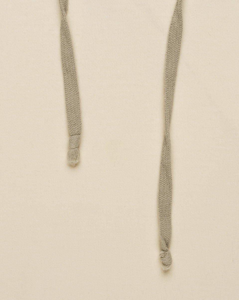 Rick Owens DRKSHDW Hustler layered cotton jersey hoodie thumbnail